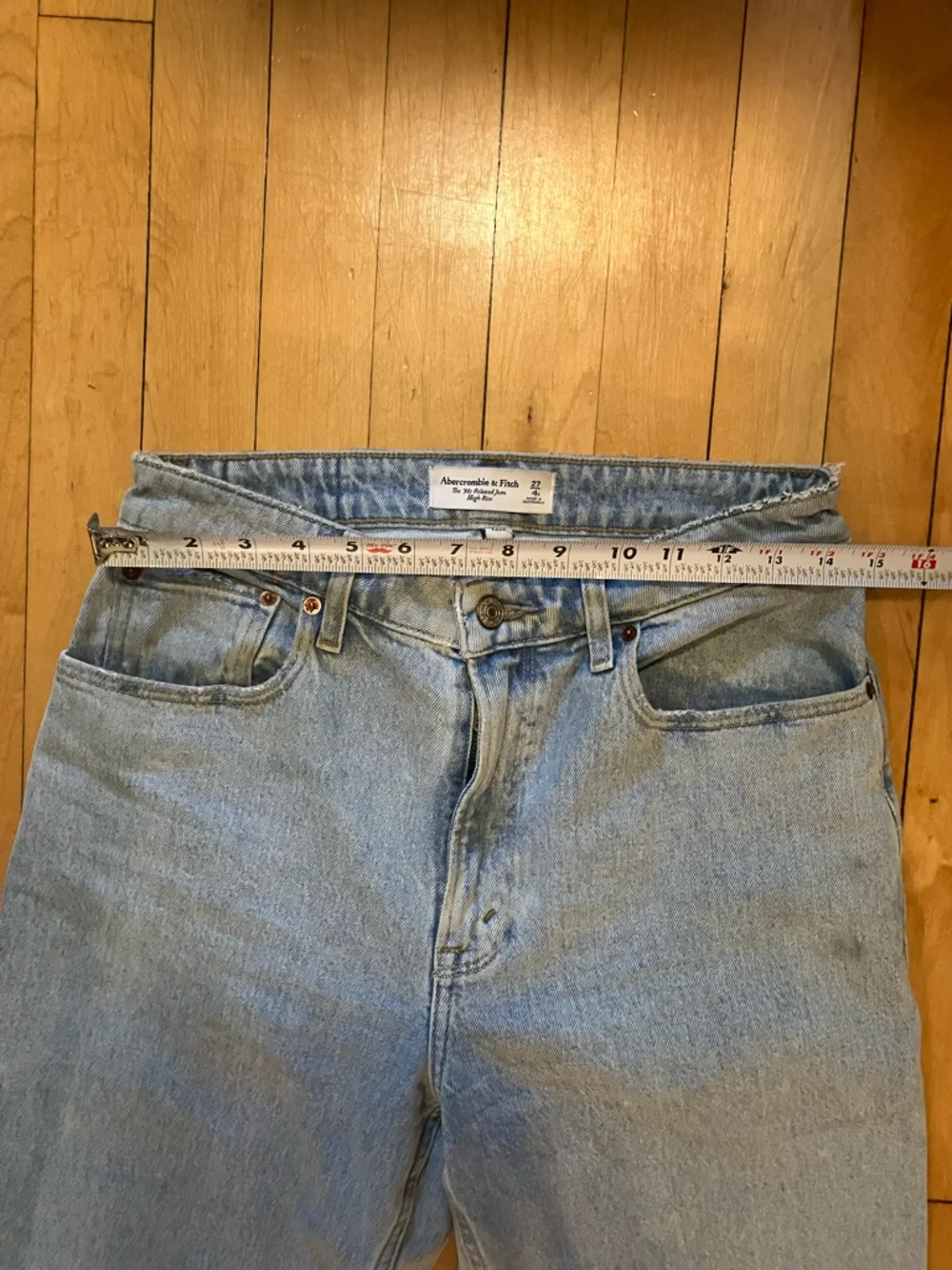Abercrombie & Fitch 90s Relaxed Jean High Rise Curve Love - Picture 8 of 14